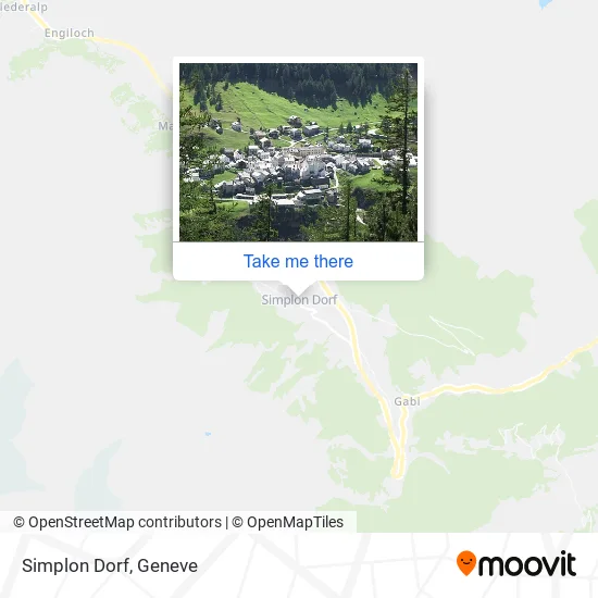 Simplon Dorf map