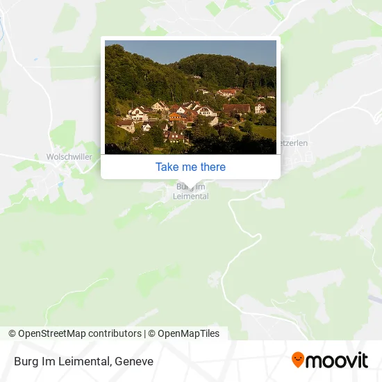 Burg Im Leimental map