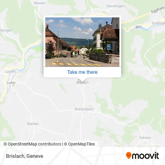 Brislach map
