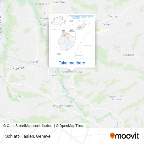 Schlatt-Haslen map