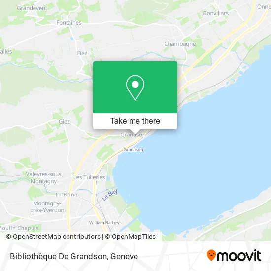 Bibliothèque De Grandson map