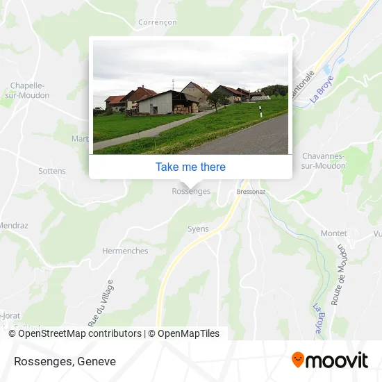 Rossenges map