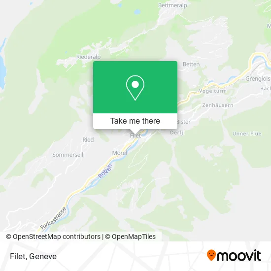 Filet map