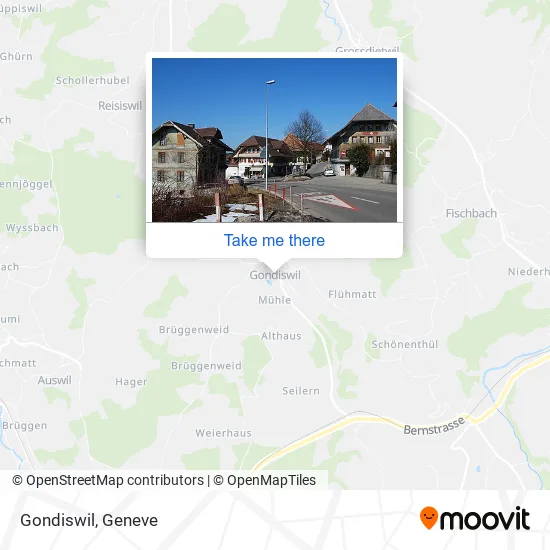 Gondiswil map
