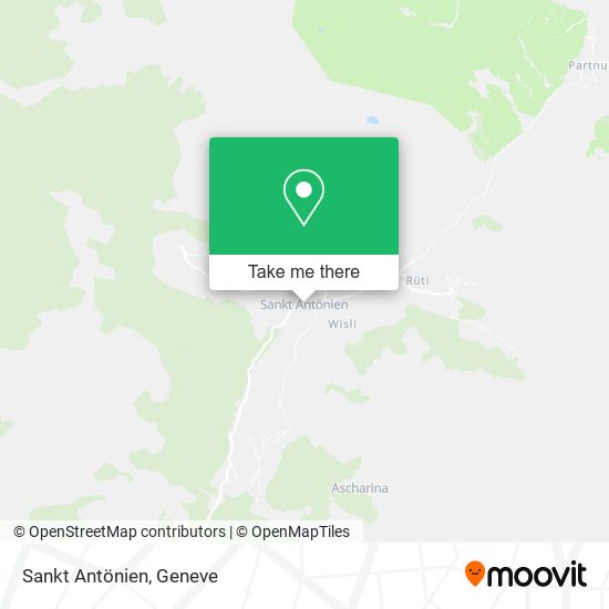 Sankt Antönien map