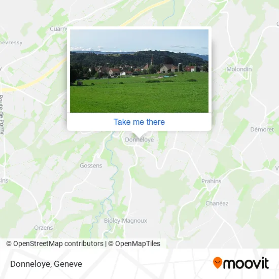 Donneloye map