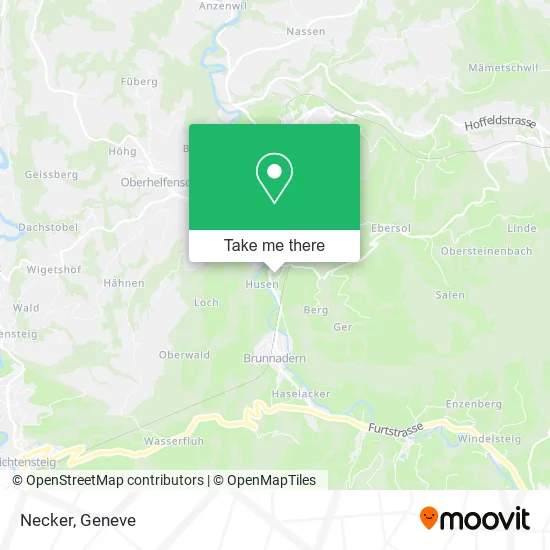 Necker map