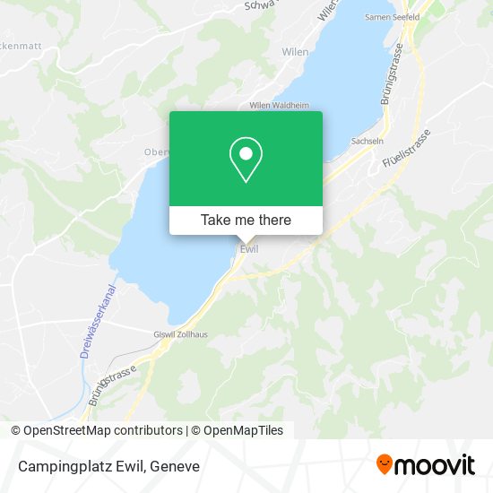 Campingplatz Ewil map