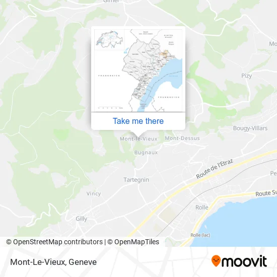 Mont-Le-Vieux map