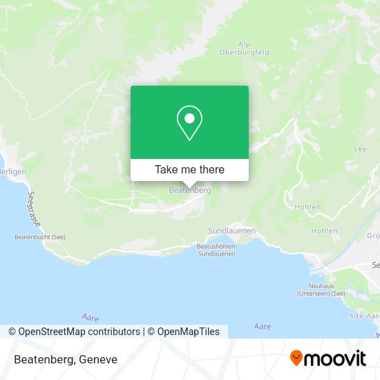 Beatenberg map