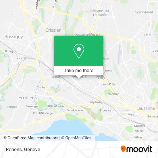 Renens map