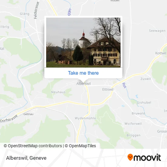 Alberswil map