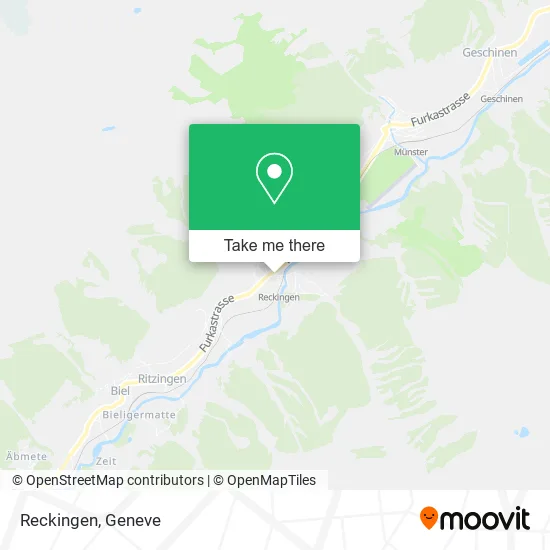 Reckingen map