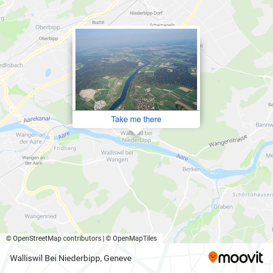 Walliswil Bei Niederbipp map