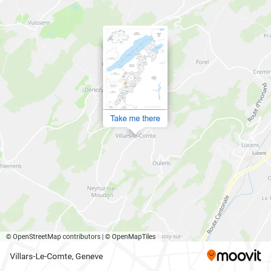 Villars-Le-Comte map