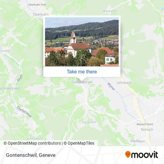 Gontenschwil map