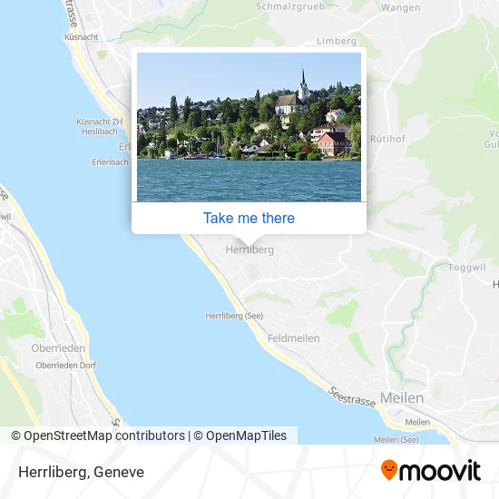Herrliberg map