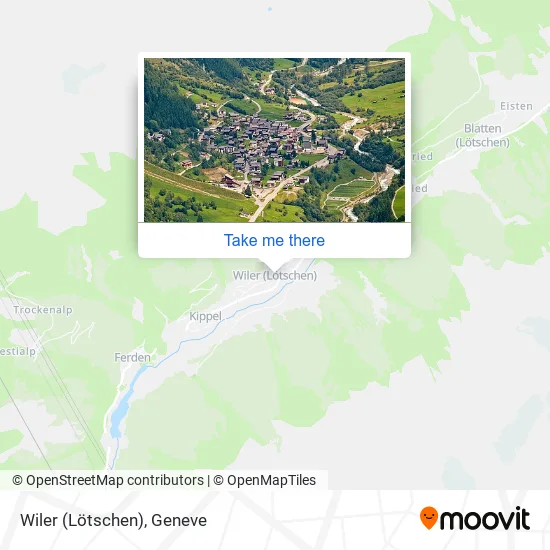 Wiler (Lötschen) map