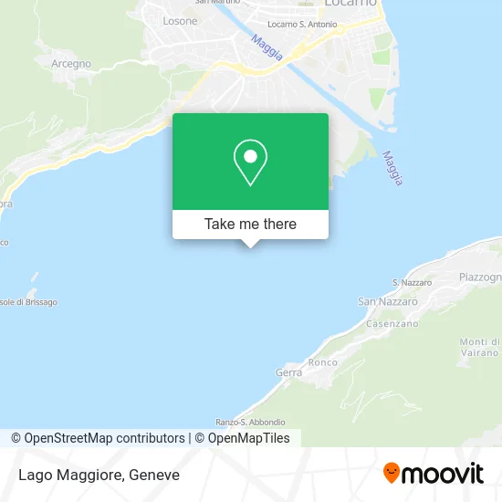 Lago Maggiore map