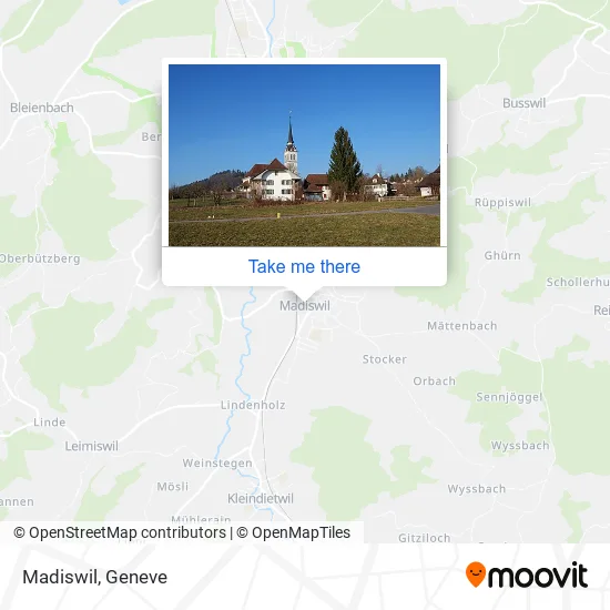 Madiswil map