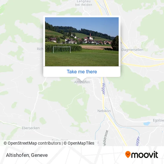 Altishofen map