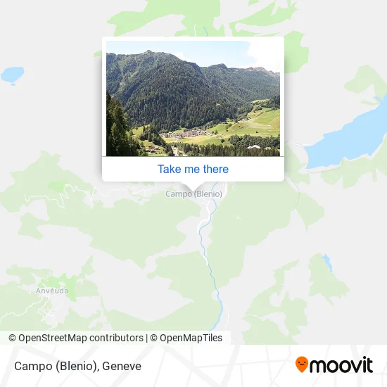 Campo (Blenio) map