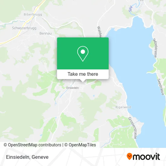Einsiedeln map