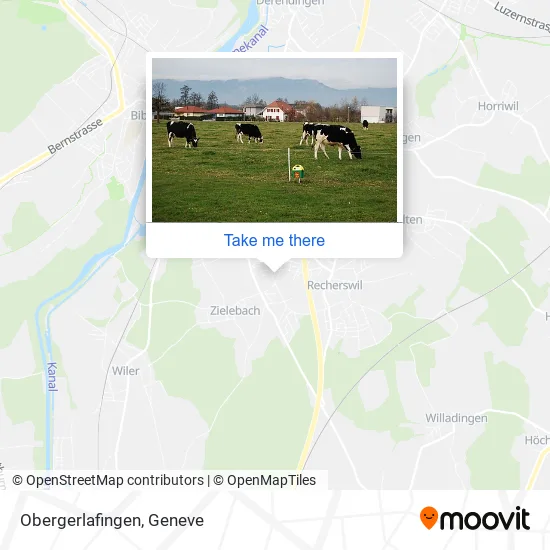Obergerlafingen map
