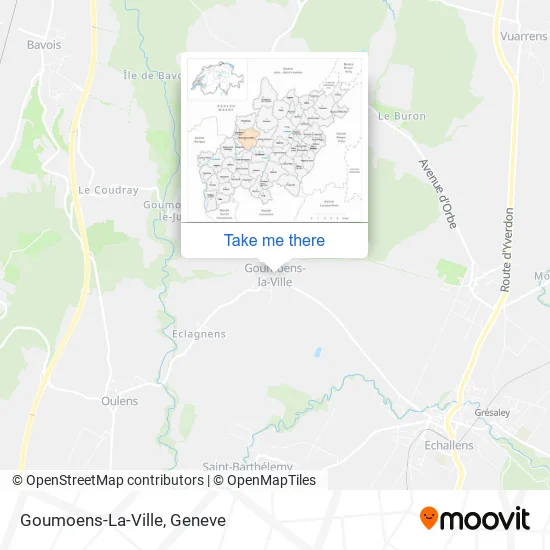 Goumoens-La-Ville map