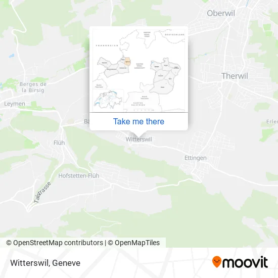 Witterswil map