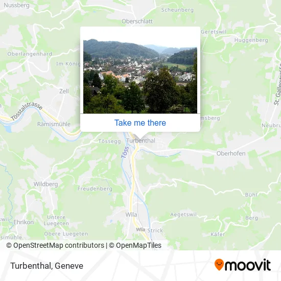 Turbenthal map