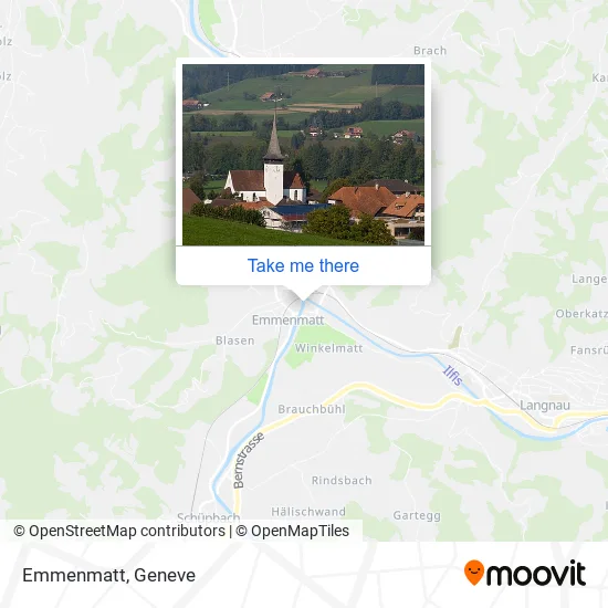 Emmenmatt map