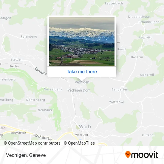 Vechigen map