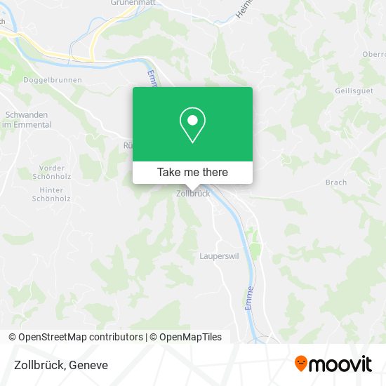 Zollbrück map