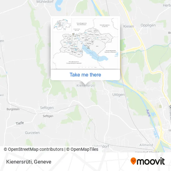 Kienersrüti map