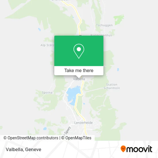 Valbella map