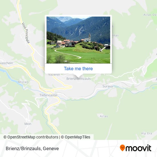 Brienz/Brinzauls plan