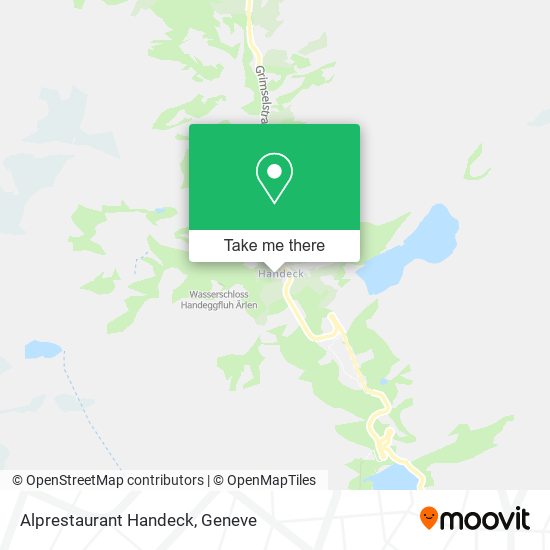 Alprestaurant Handeck map