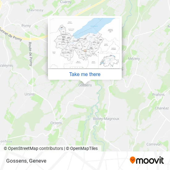 Gossens map