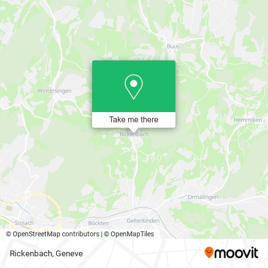 Rickenbach map