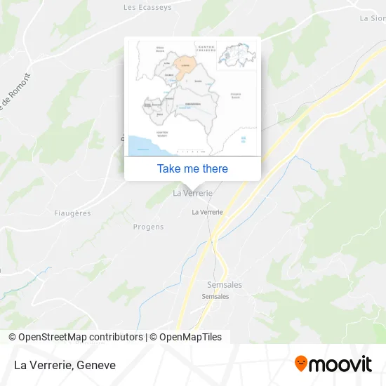 La Verrerie map