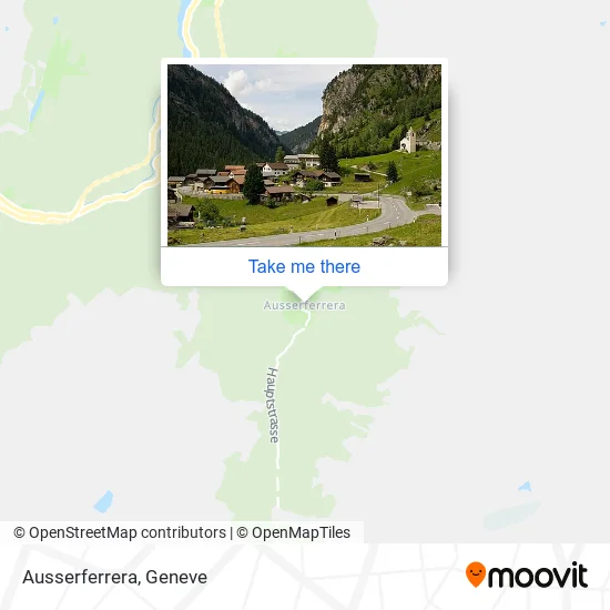 Ausserferrera map