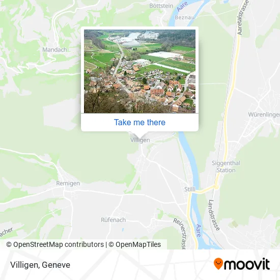 Villigen map