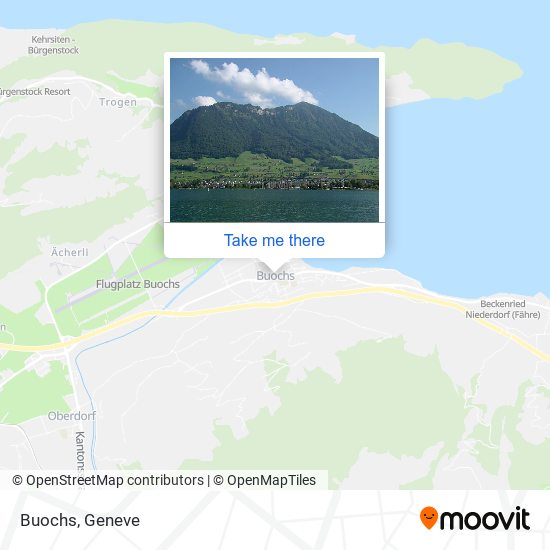 Buochs map