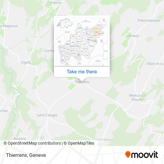 Thierrens map