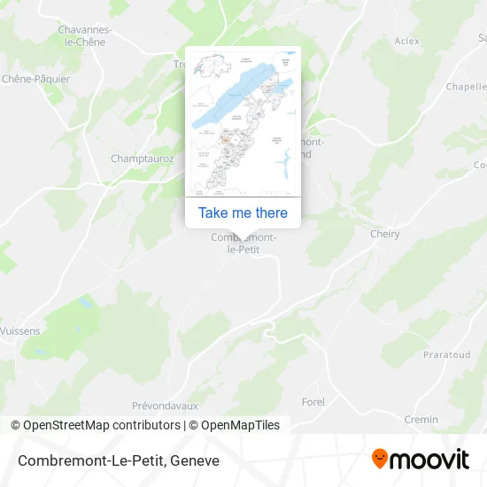 Combremont-Le-Petit map
