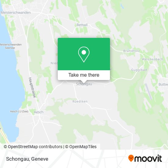 Schongau map