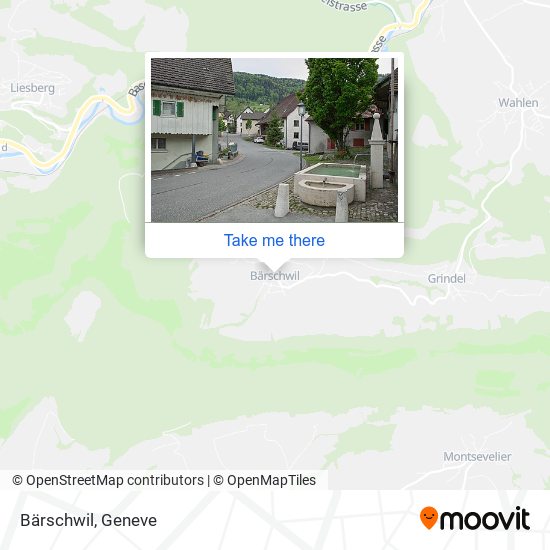 Bärschwil map