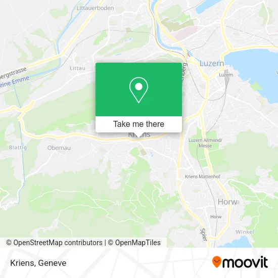 Kriens map