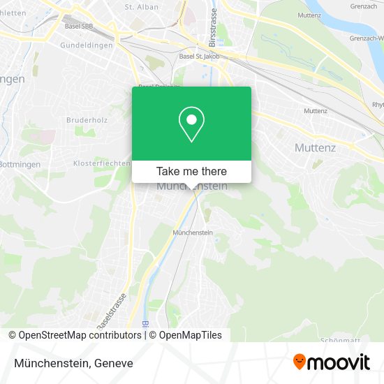 Münchenstein map